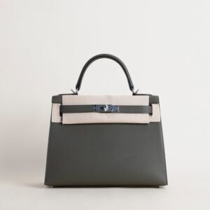 Kelly28 Epsom Sellier C6 Vert de gris PHW
