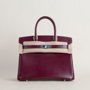 Birkin 30cm BOX 57 Bordeaux PHW