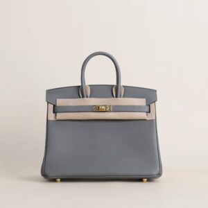 Birkin 25cm Togo 0L Gris meyer GHW