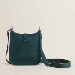 Evelyne mini Clemence 6O Vert Cypres  PHW