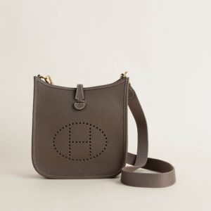 Evelyne mini Clemence 18 etoupe GHW