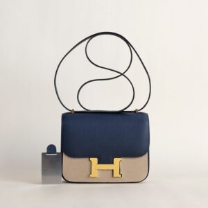 Constance 18CM Epsom 2Z Blue Nuit GHW