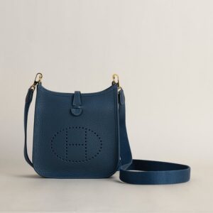 Evelyne mini Clemence S4 Deep Blue  GHW