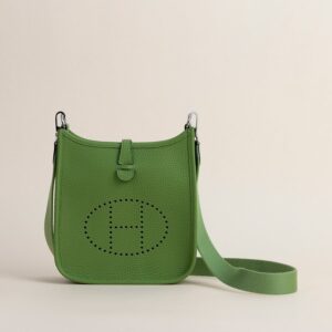 Evelyne mini Clemence 3I Vert criquet PHW