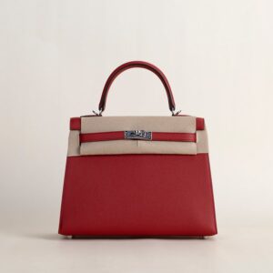 Kelly25 Epsom Q5 Rouge casaque PHW