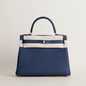 Kelly28 Togo 2Z Blue nuit PHW