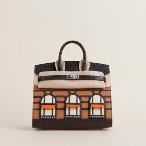Birkin 20 Faubourg Alligator/Epsom/Sombaero/Madame CK37 Gold PHW