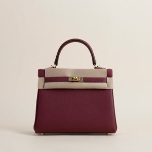 Kelly25 Togo CK55 Rouge H Gold PHW