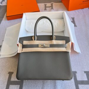 Birkin 30cm Togo 8F Etain PHW