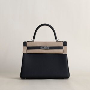Kelly25 Togo CK89 Noir PHW