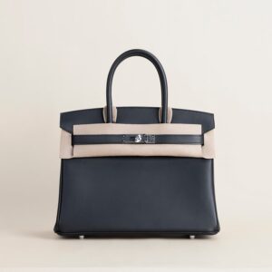 Birkin 30cm swift CK89 Noir PHW