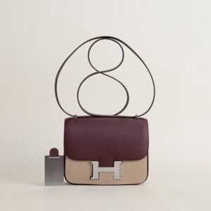 Constance 18CM Epsom 57 Bordeaux PHW