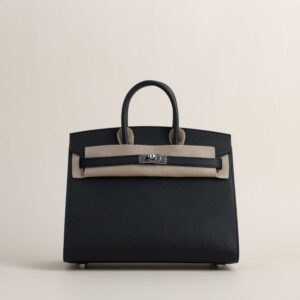 Birkin 25cm Epsom Sellier CK89 Noir PHW