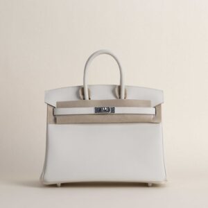 Birkin 25cm Swift CK10 Craie PHW