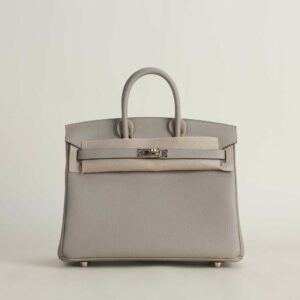Birkin 25cm Togo 81 Gris tourterelle RGHW