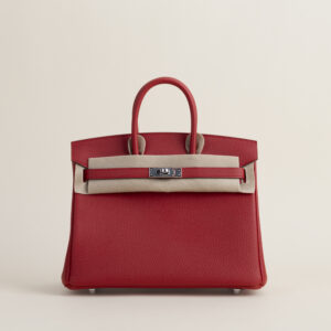 Birkin 25cm Togo Q5 Rouge casaque PHW