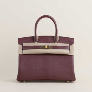Birkin 30cm Chevre 55 Rouge H GHW_3 Birkin 30cm Chevre 55 Rouge H GHW