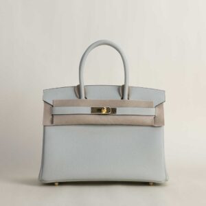 Birkin 30cm Togo 0W Gris neve GHW