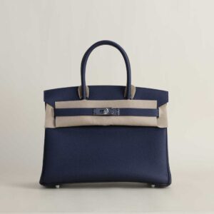 Birkin 30cm Togo 2Z Blue nuit GHW