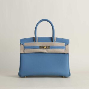 Birkin 30cm Togo 75 Blue Jean PHW