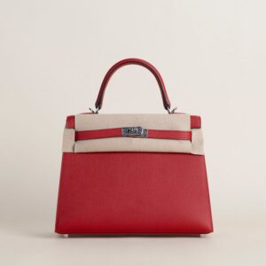 Kelly25 Epsom Q5 Rouge casaque PHW