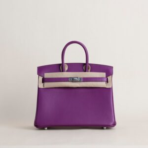 Birkin 25cm swift P9 Anemone PHW