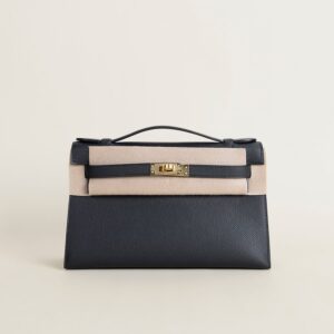 Kelly pochette Epsom 89 Noir GHW