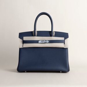 Birkin 30cm Togo 2Z Blue nuit PHW