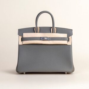 Birkin 25cm Togo 0L Gris Meyer PHW