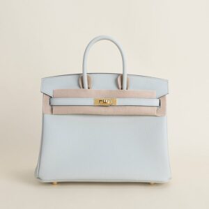 Birkin 25cm Togo 0W Gris neve GHW