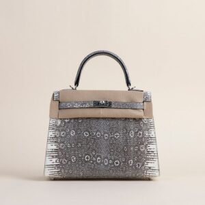 Kelly25 Lizard skin 1B Ombre PHW