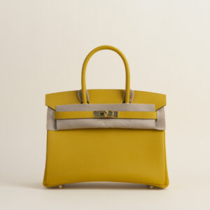 Birkin 30cm Epsom 9D Jaune amber GHW
