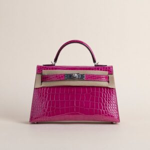 dd01edc671d3c1ffe49beb6e7397be3f_900x.jpg Mini Kelly II Shiny Alligator Crocodile J5 Rose sheherazade GHW