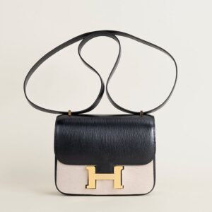 Constance 18CM Chevre 89 Noir GHW