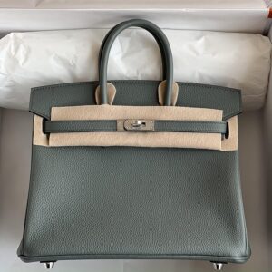Birkin 25cm Togo 63 Vert Amande PHW
