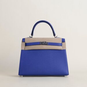 Kelly25 Epsom 71 Bleu France PHW