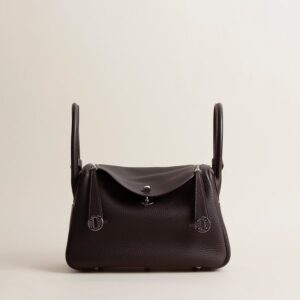 Lindy 26cm Clemence leather 46 Ebene PHW